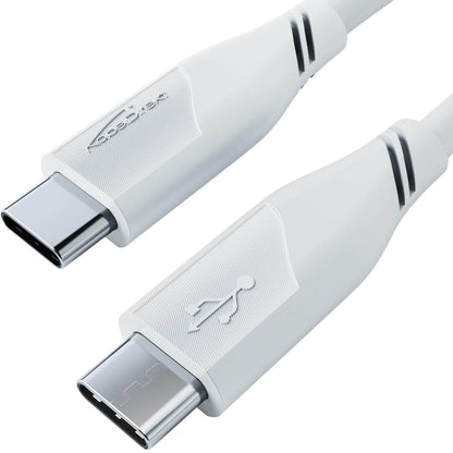 USB-C cable - USB 2.0, Power Delivery 3, white