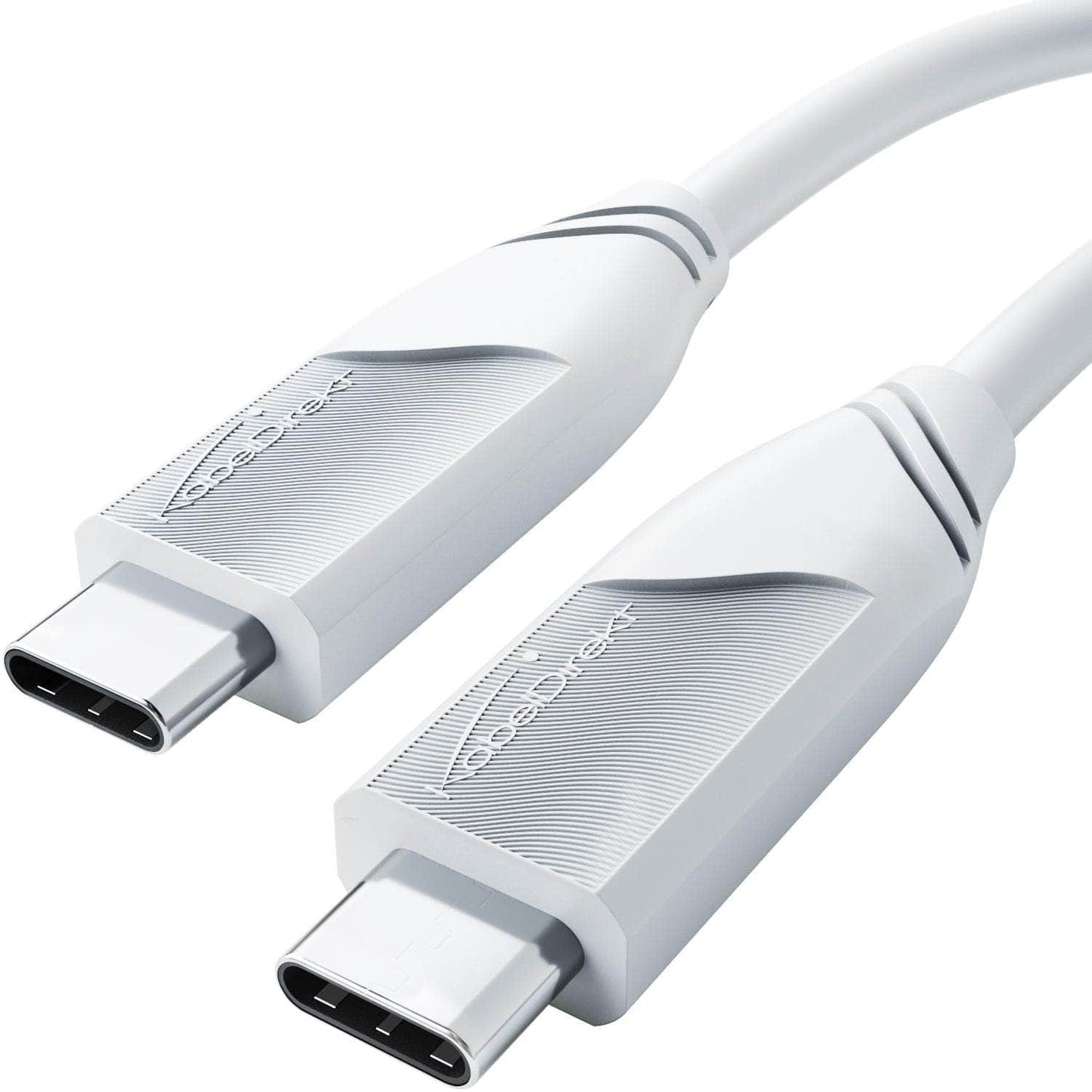 USB-C-Kabel - USB 4.0, Power Delivery 3, Thunderbolt 4, weiÌÙ - 2m