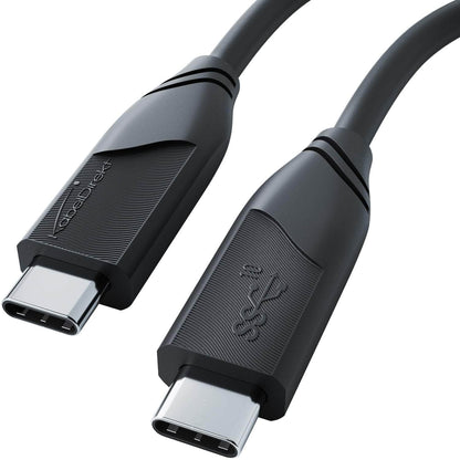 USB-C-Kabel - USB 3.2, Power Delivery 3, schwarz