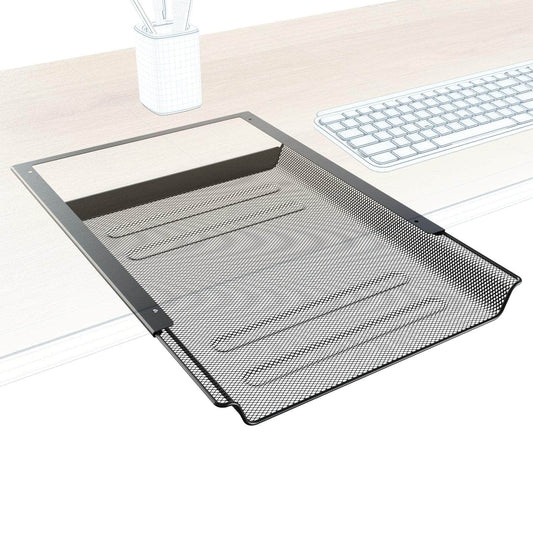 KD Essentials - Drawer under desk for documents and office supplies, metal organizer