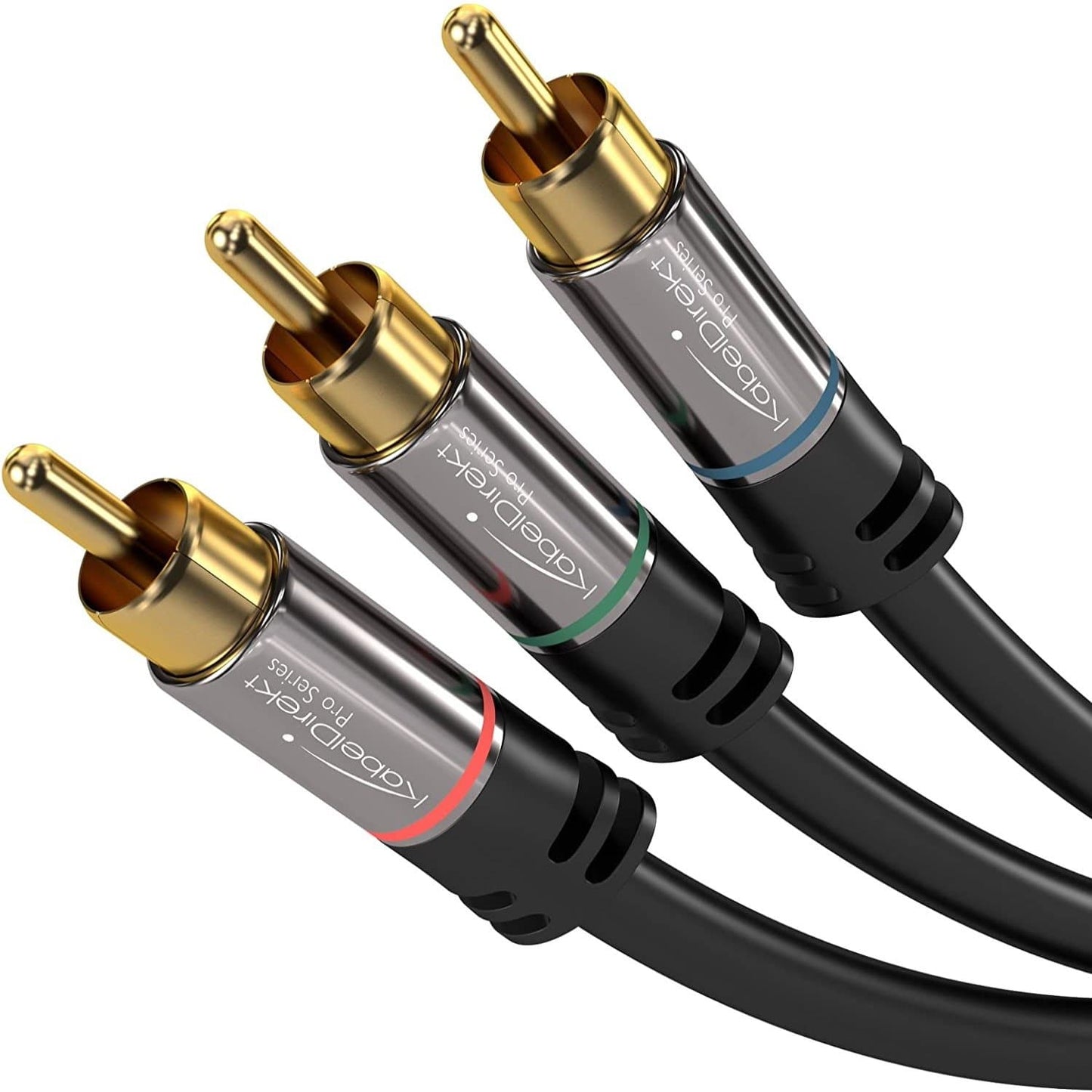 Component Cable - 3X RCA Male to 3x RCA Male FullHD 1080i Video/HDTV