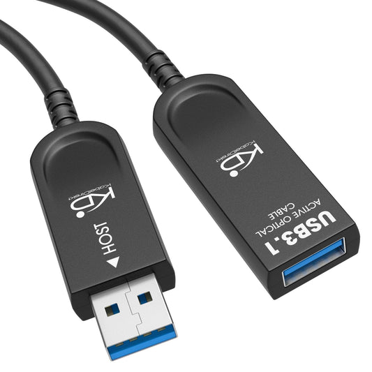 USB-Verlängerungskabel, optisch, USB 3.1 Gen2 für bis zu 10 Gbit/s