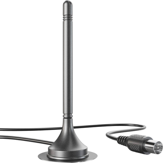 DVB-T/T2 antenna - TV and radio reception - 3 m cable length - narrow version
