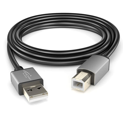 USB printer cable, USB 2.0, USB-B to USB-A