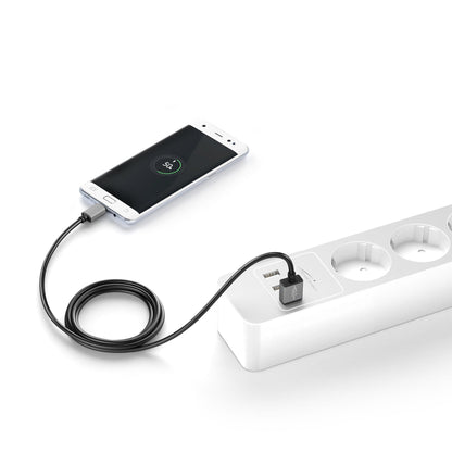 Micro-USB-Kabel, USB 2.0, grau