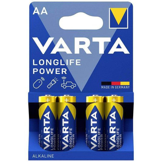 Varta Longlife Power AA Mignon batteries (alkaline manganese - 1.5V) - 4 pieces 